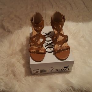 Brand new wedge sandals